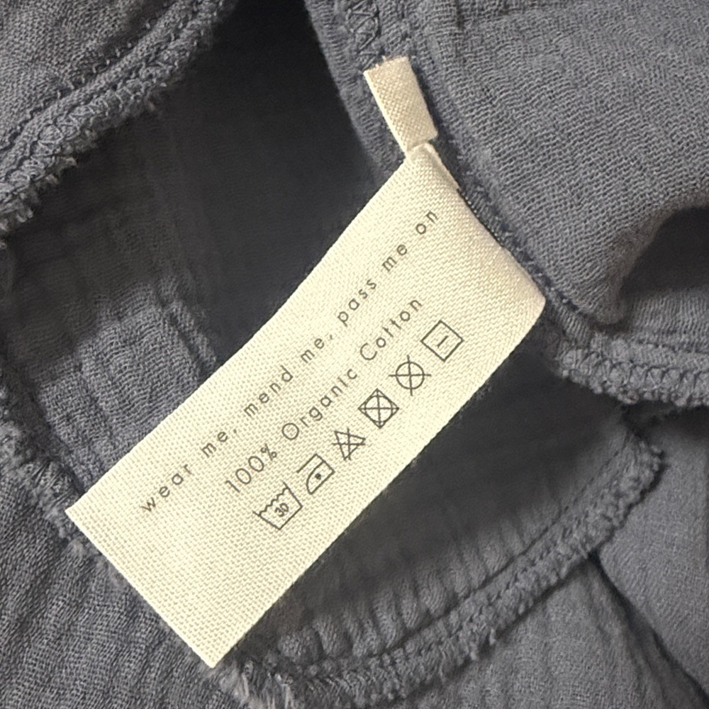 Beaumont Organic Ezili Organic Cotton Dress Pewter Small - Picture 6 of 7